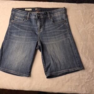 Kut from the Kloth Denim Shorts Women Size 8 Blue Style Catherine Boyfriend